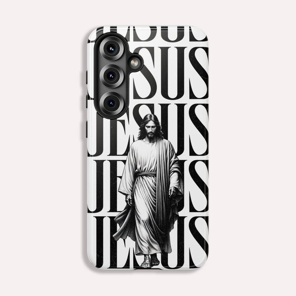 Jesus Phone Case - Inspirational Christian Spiritual Gift Tough Case for Samsung Galaxy