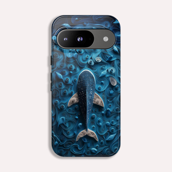 Whale Shark Paper Qilling Theme Ocean Lovers Gift - Tough Case For Google Pixel