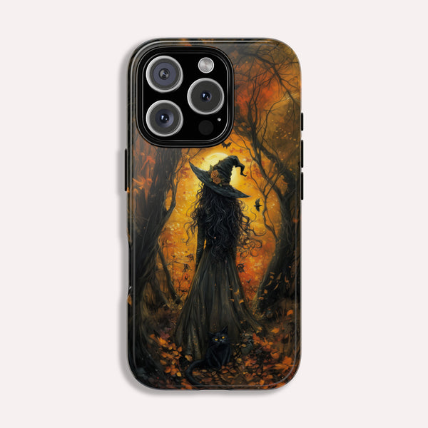 Gothic Witch Phone Case, Sugar Skull - Tough Case for iPhone
